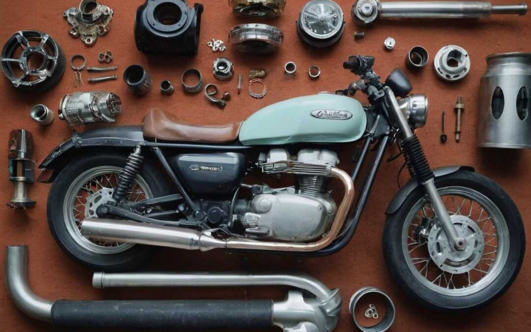 Top 10 des pièces essentielles pour customiser sa moto à petit prix.